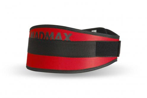 MADMAX Fitness opasek SIMPLY THE BEST - red